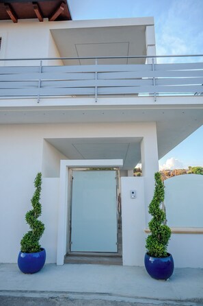 Façade de l’hébergement