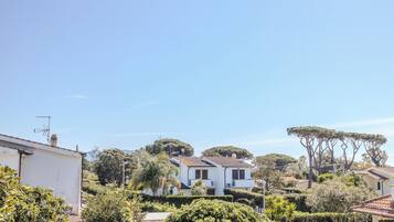 Blick von der Unterkunft