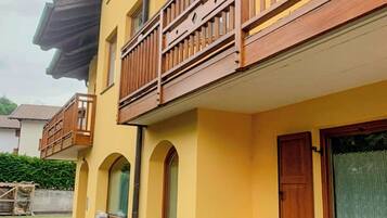 Majoituspaikan julkisivu