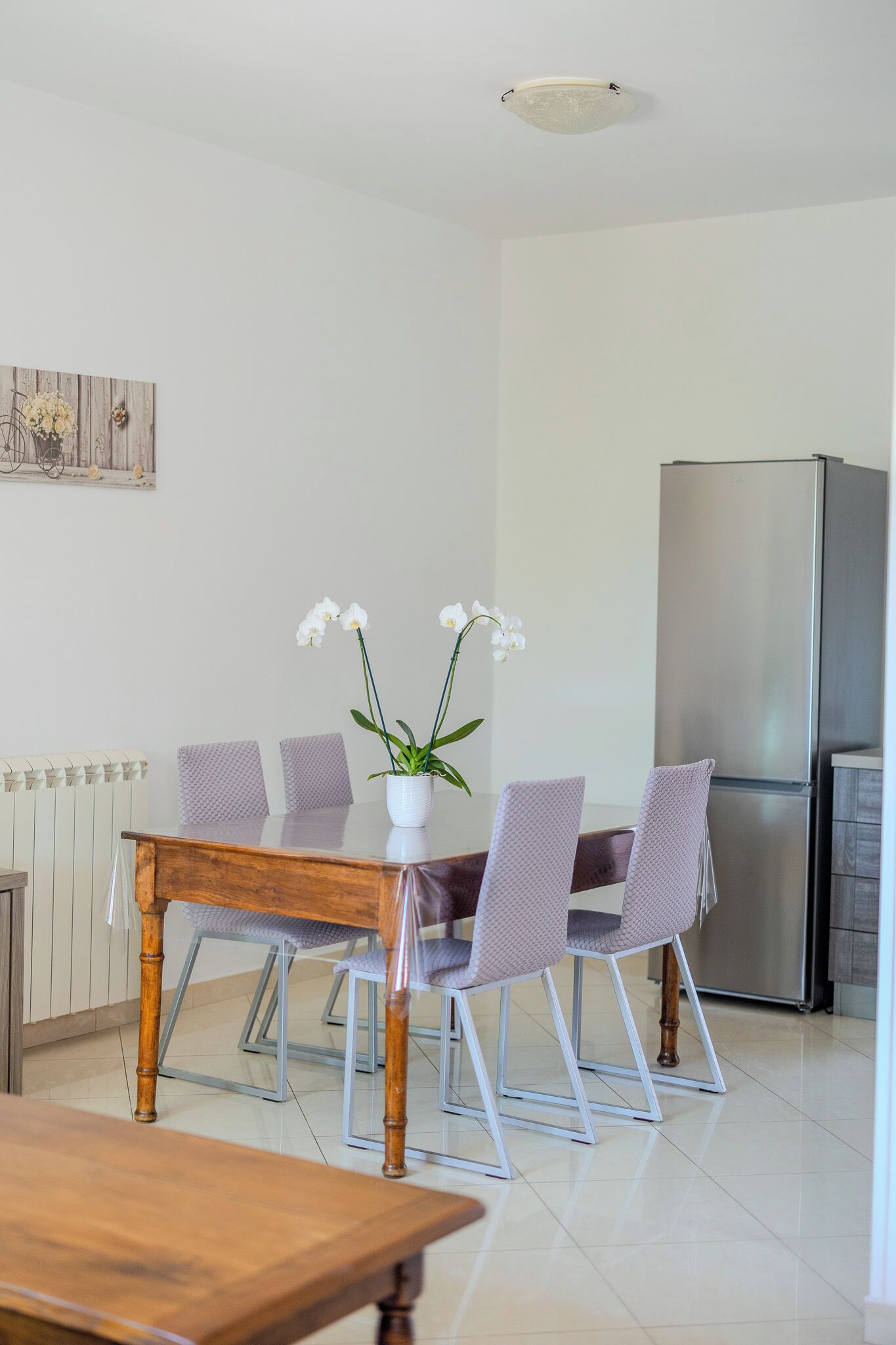 Peti sejuk/penyejuk beku saiz penuh, ketuhar gelombang mikro, ketuhar 