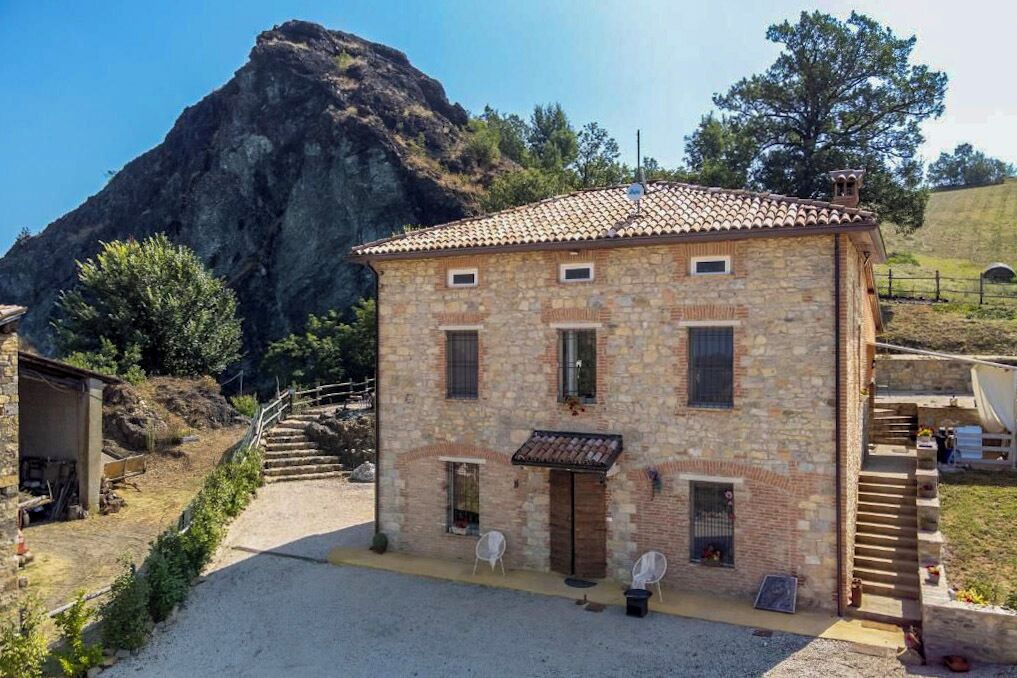 Fachada de la propiedad