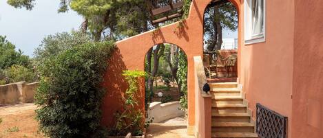 Fassade der Unterkunft