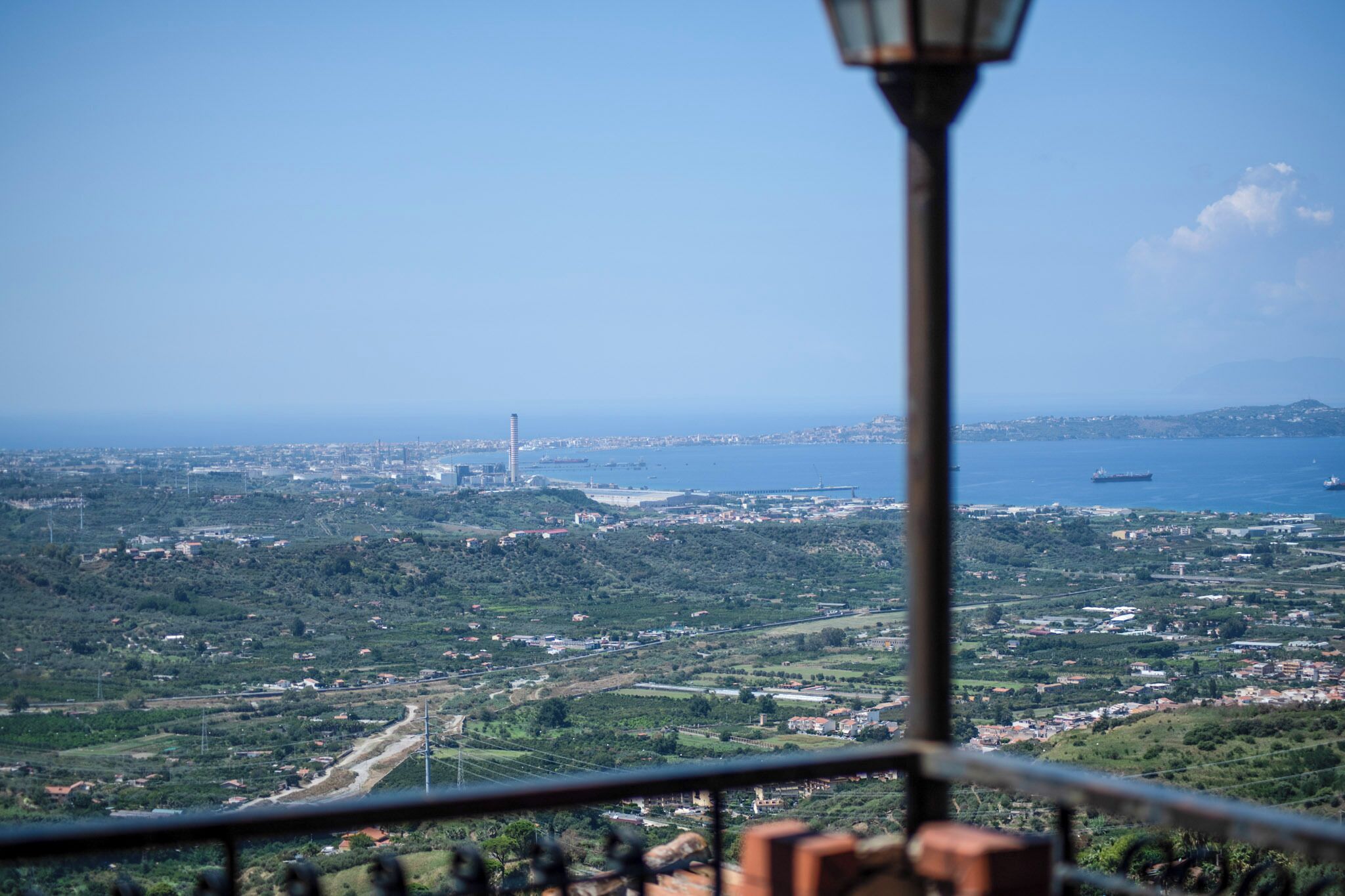 Vista dalla struttura