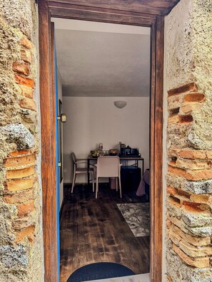 Entrada al alojamiento