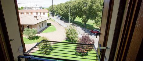 Blick von der Unterkunft