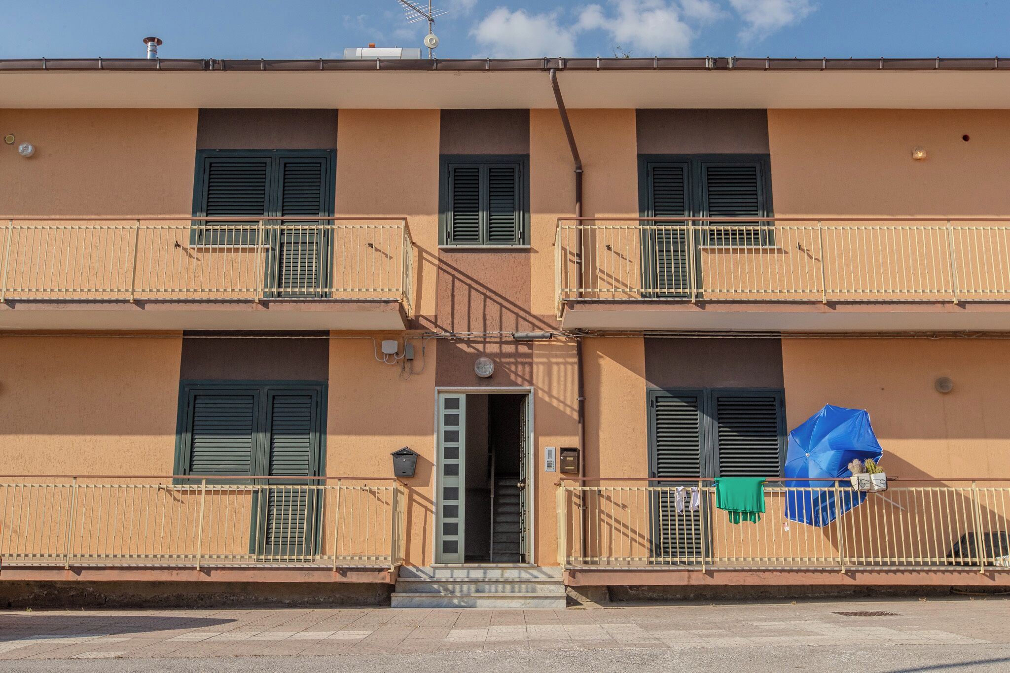 Fassade der Unterkunft