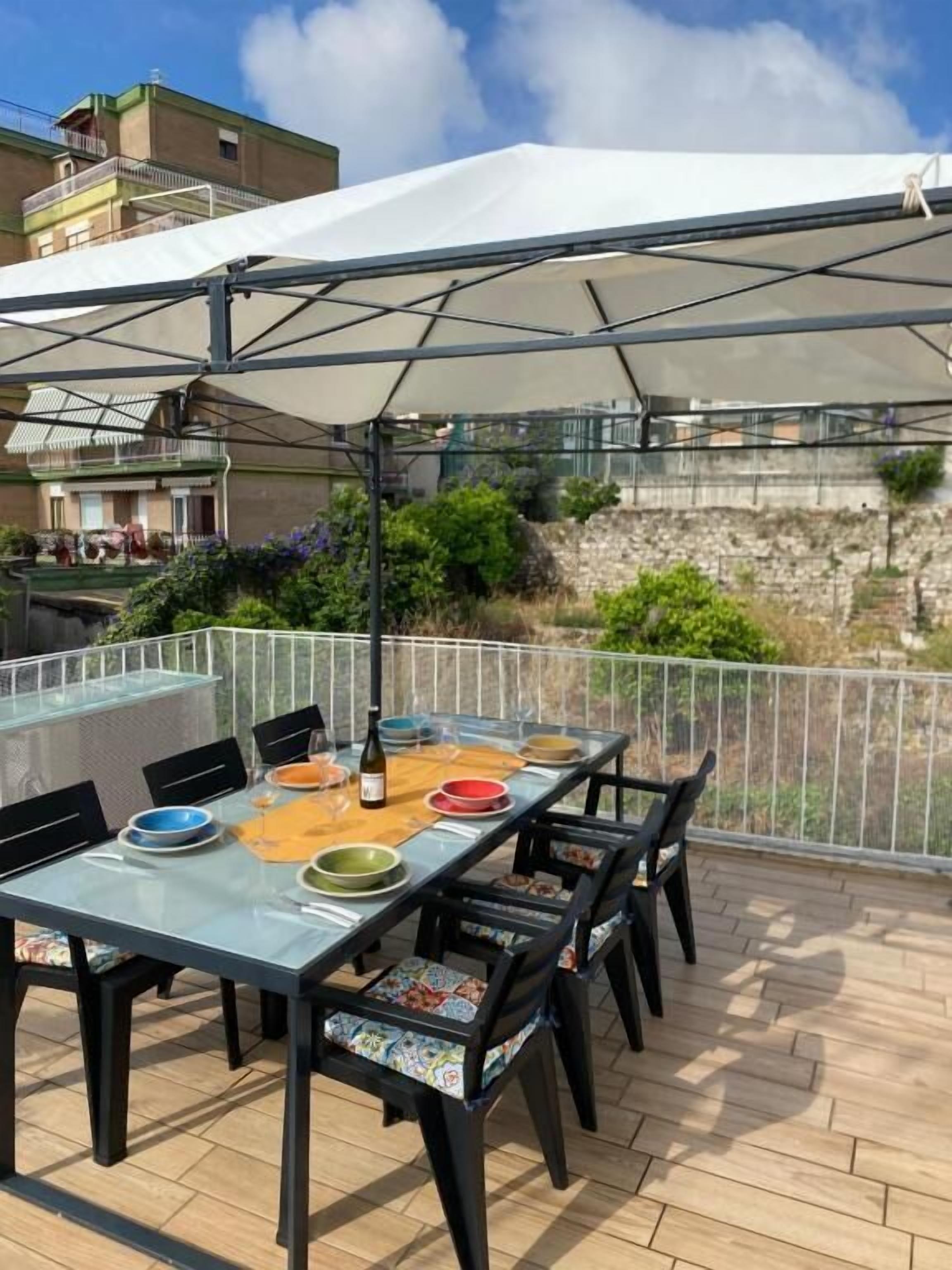 Deluxe-Apartment | Terrasse/Patio