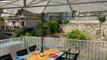 Deluxe-Apartment | Terrasse/Patio