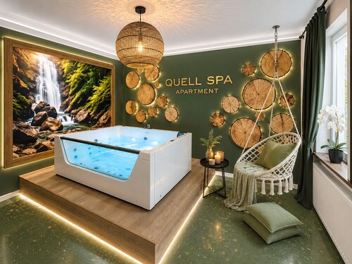 NEU NEU ist das Quell Spa Apartment mit Bergblick