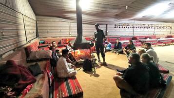 Overnatningsstedets område