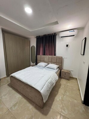 Chambre Économique, balcon, vue ville