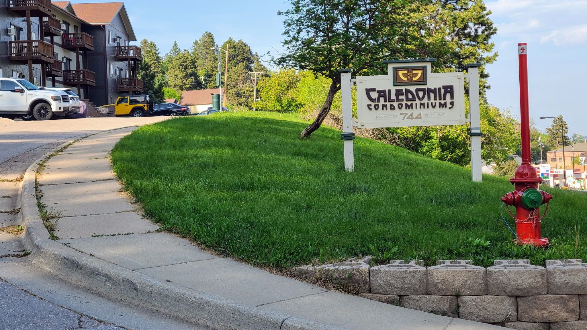 Enceinte de l’hébergement