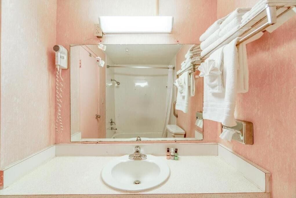 Free toiletries, hair dryer, towels, soap