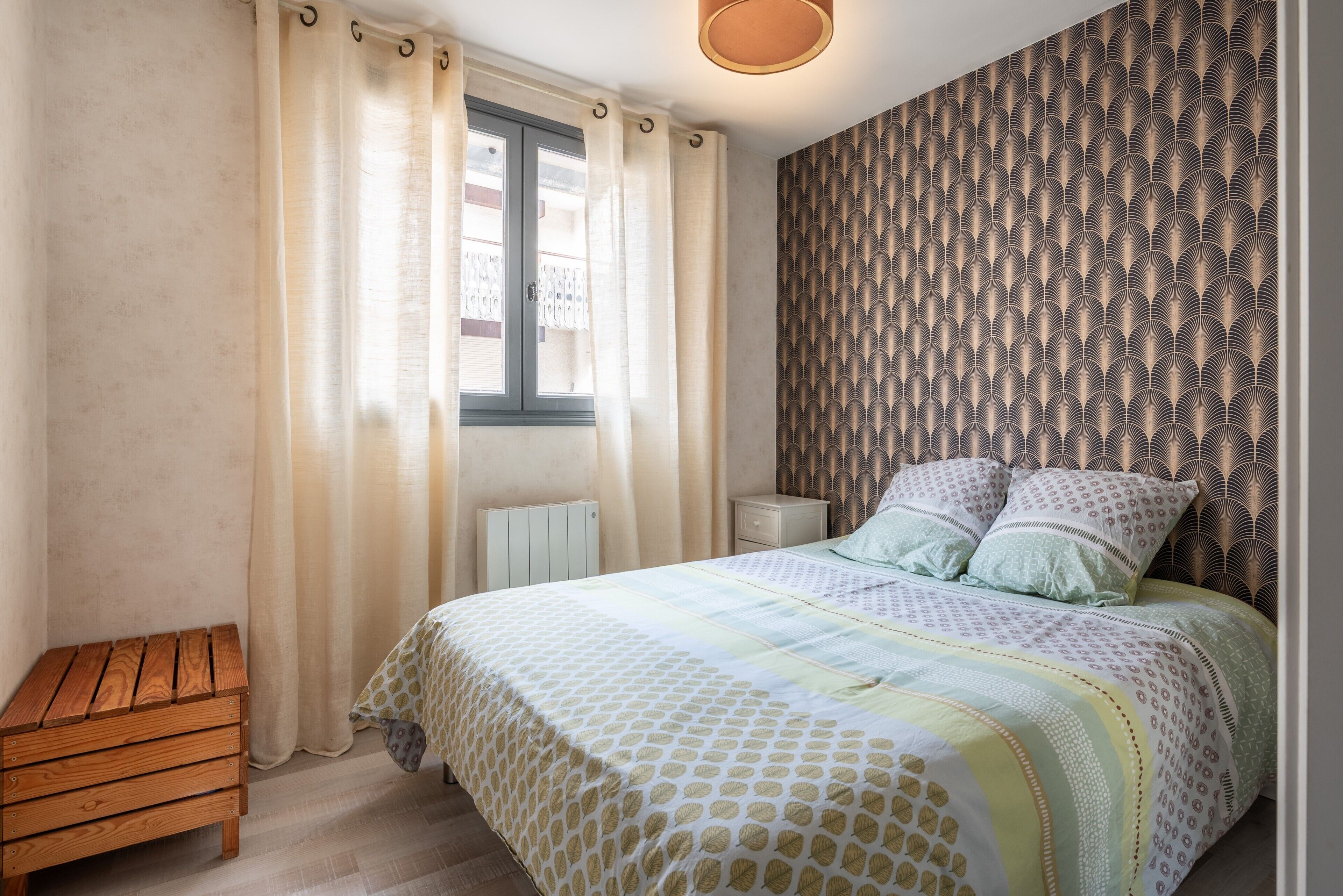 2 habitaciones y ropa de cama 