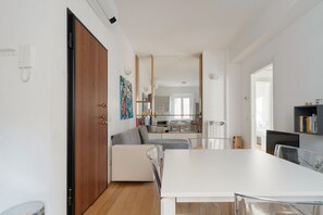 Dining - GuestHost - Cozy 50mq apartment perfect for 2 people located on the first floor of a building with lift.The property is located in the Vetra district, located between the columns of San Lorenzo and the Navigli, a historic and fascinating area famous for  (Milan)