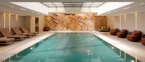 Indoor pool, a heated pool
