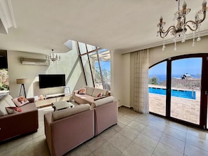 Living area - Villa Meltem Luxury Villa with Private Pool & Panoramic Sea Views – Kalkan (Antalya)