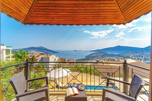 Property grounds - Villa Meltem Luxury Villa with Private Pool & Panoramic Sea Views – Kalkan (Antalya)