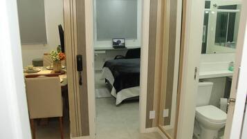 1 bedroom, iron/ironing board, free WiFi, bed sheets