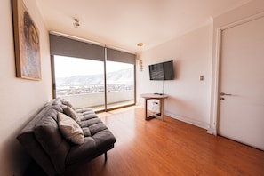 Basic Apartment, Balcony, City View | Living area - Depto Suite Centro Iquique (Iquique)