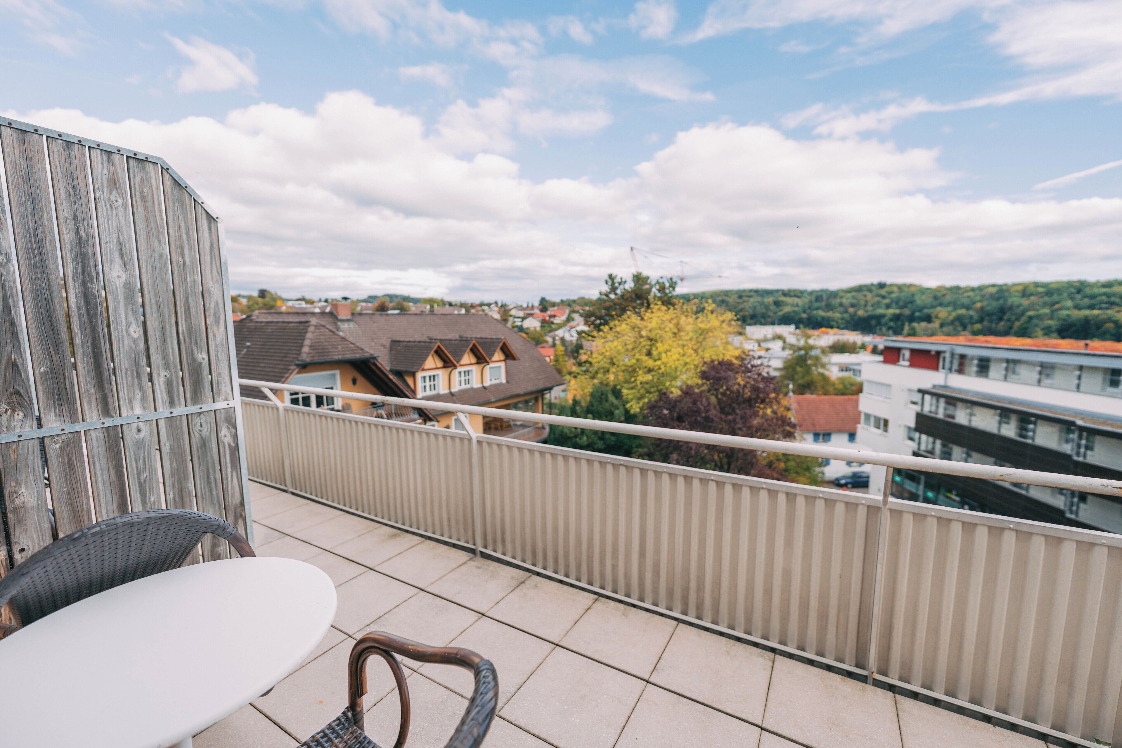 Doppelzimmer, Balkon, Gartenblick | Terrasse/Patio