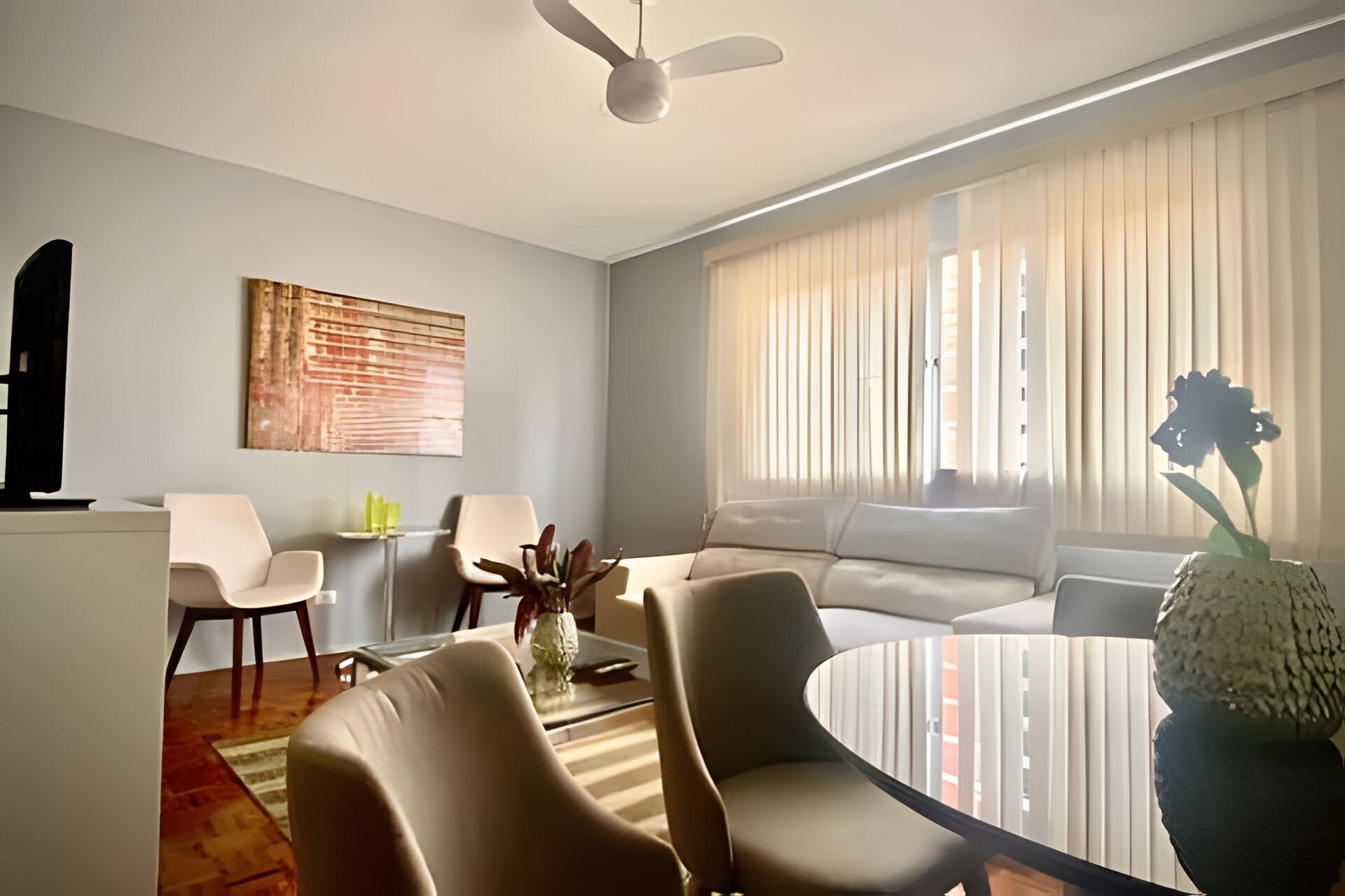 Área de sala de estar