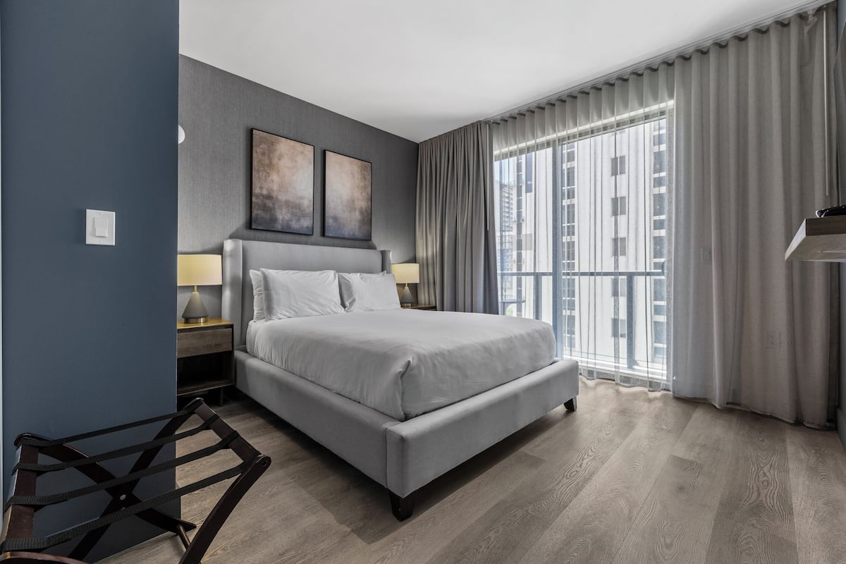 Studio | Pimennysverhot, äänieristys, silitysrauta/-lauta, ilmainen Wi-Fi