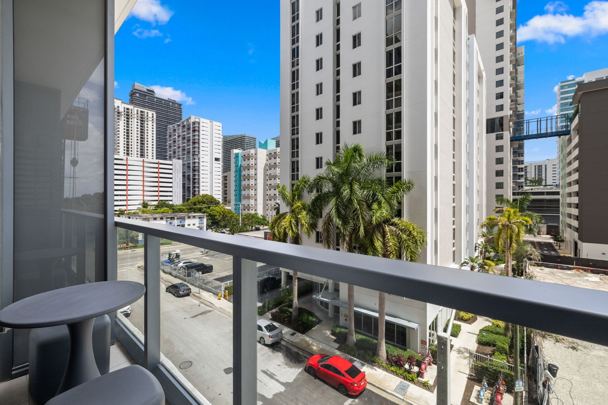 Studio | Balcony view