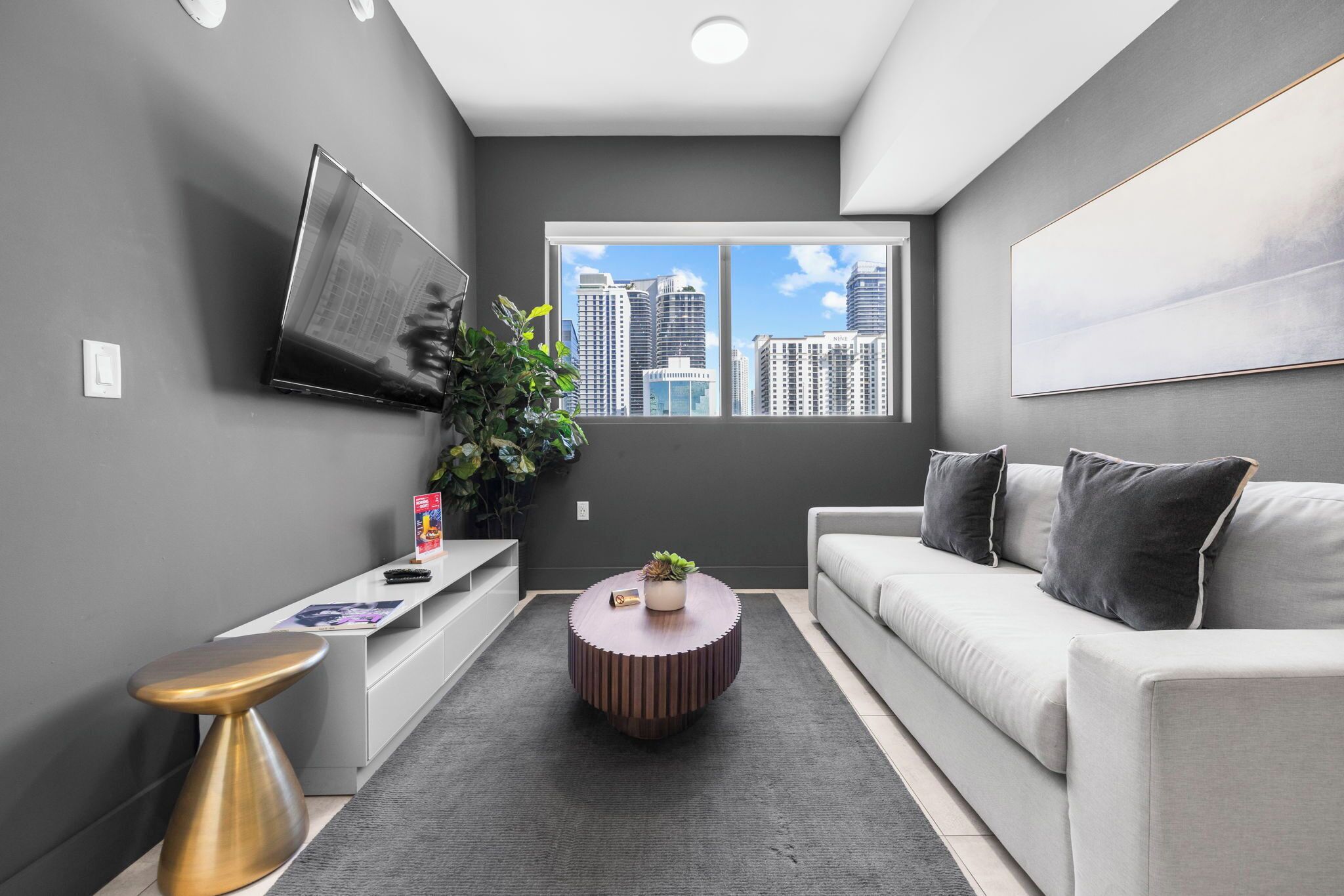 Apartment, 1 Bedroom | Living area