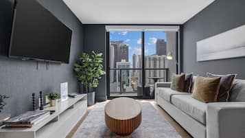 Apartment, 2 Bedrooms | Living area