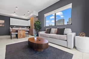 Apartment, 1 Schlafzimmer | Wohnzimmer