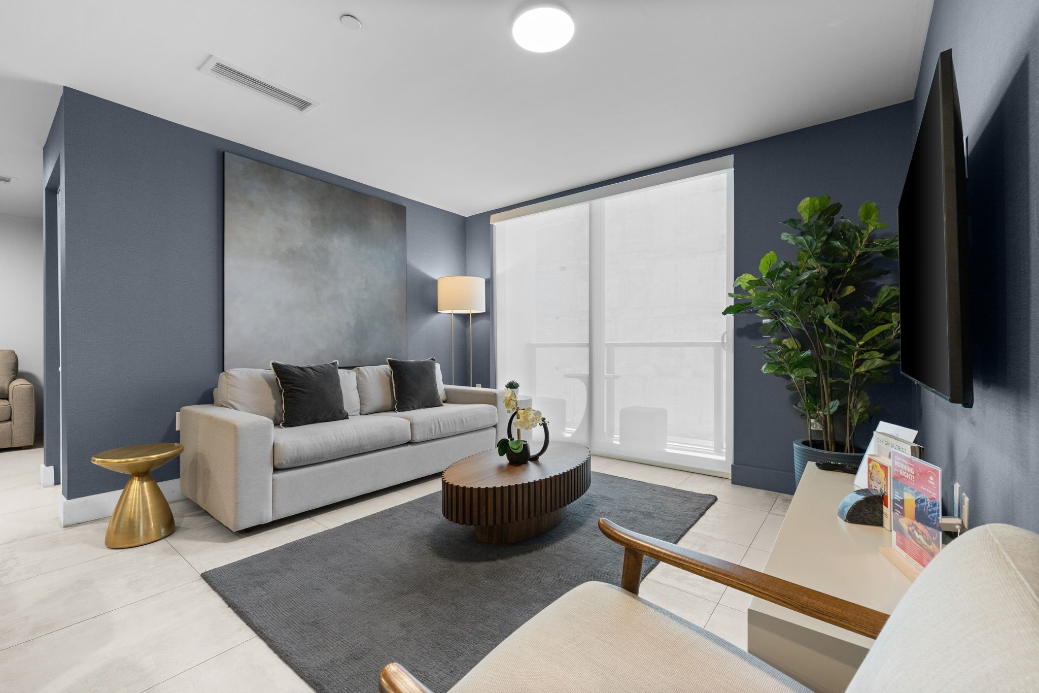 Apartamento, 2 quartos | Sala de estar