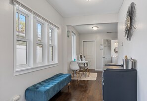 Interior - Super Sleek  large Tiny house by Westmont Metra large enclosed yard and parking. (Westmont)
