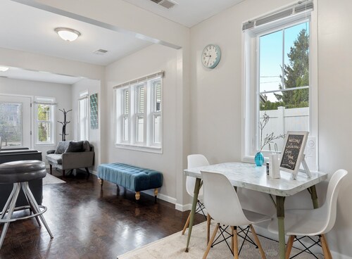 Super  Sleek  large Tiny house by Westmont Metra large enclosed yard and parking