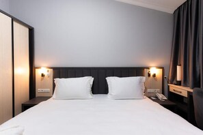 Allergitestet sengetøy, minibar, safe på rommet og blendingsgardiner