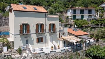 Junior-Doppelzimmer, Balkon, Stadtblick | Aussenbereich