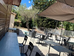 Restaurang utomhus