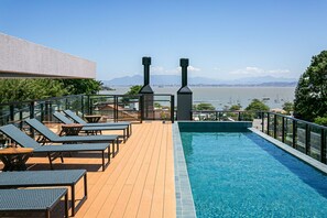 Pool - WI-FI 600mb | Sea view with pool | #SAL11D (Florianópolis)