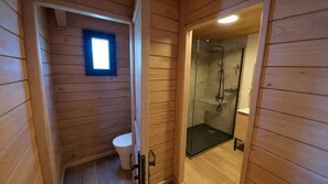 Deluxe Chalet, Mountain View | Bathroom - Le Chalet (Selonnet)