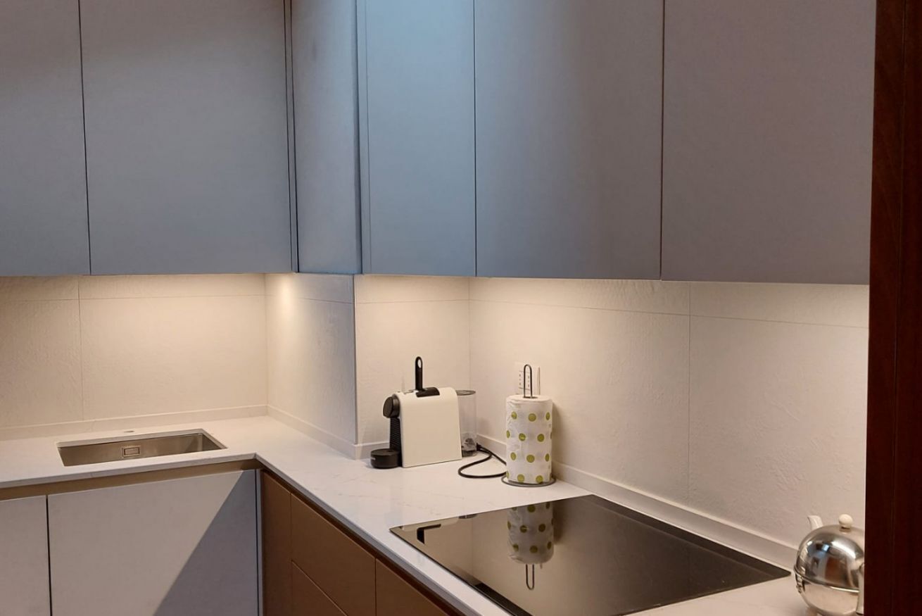 Fridge, oven, dishwasher, toaster