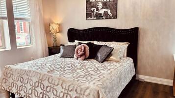 2 habitaciones, tabla de planchar con plancha y wifi gratis