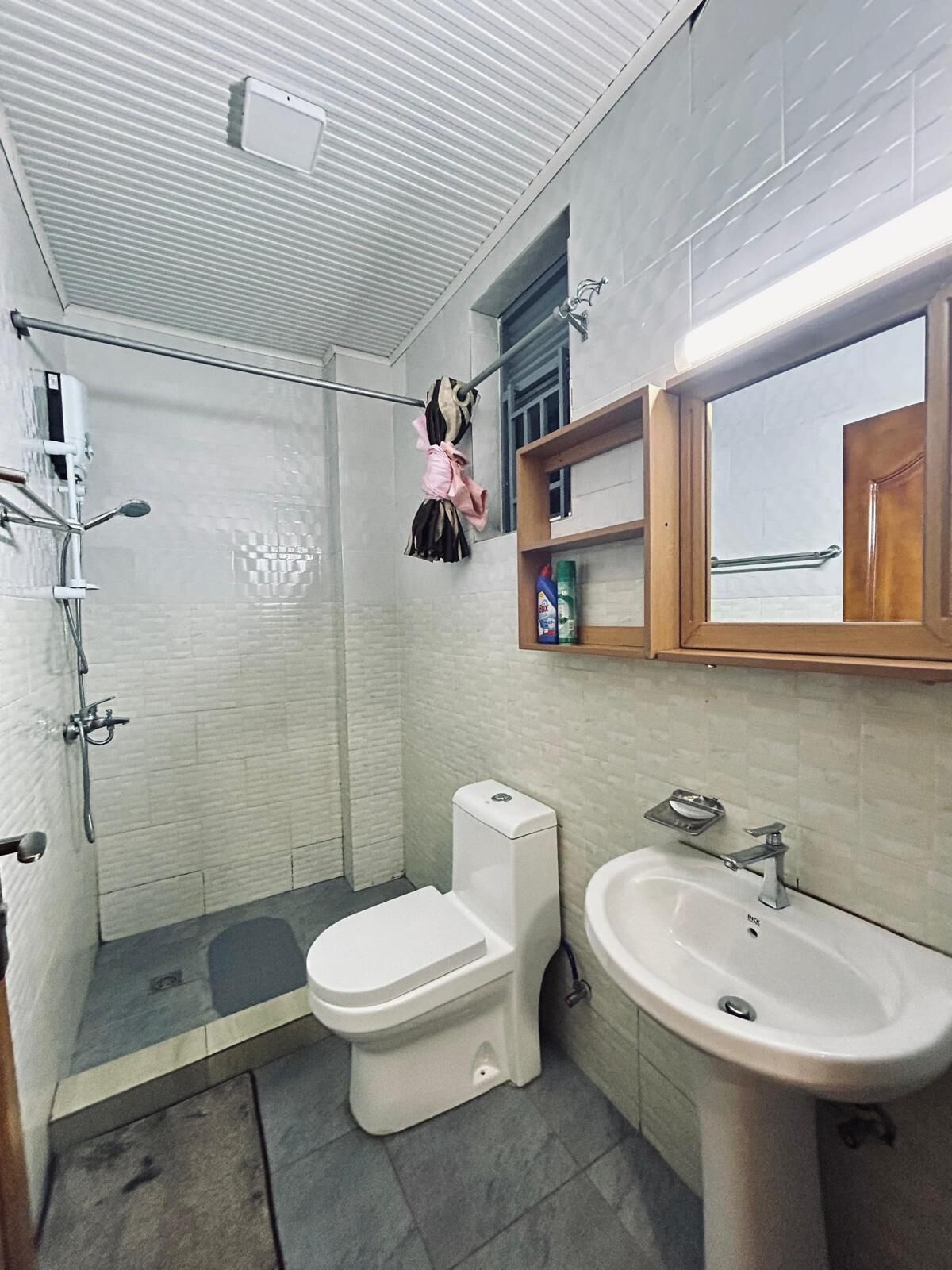 Standard Apartment, Balcony, City View | Bathroom | Free toiletries, slippers, towels, soap