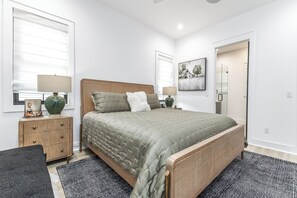 2 bedrooms, desk, iron/ironing board, free WiFi