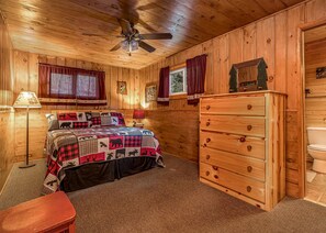 Cabin, Multiple Beds, Patio (Bouchard - Timbers) | 3 bedrooms, individually decorated, individually furnished, bed sheets - Timbers - Bouchard Shores Resort (Minocqua)