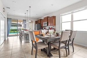 Dining - Luxury 5BR Home w/ Pool & Spa at Windsor Westside (Kissimmee)