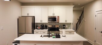 Luxury new construction centrally located townhome, with attached Garage