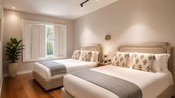 Deluxe Quadruple Room | Egyptian cotton sheets, premium bedding, in-room safe, blackout drapes