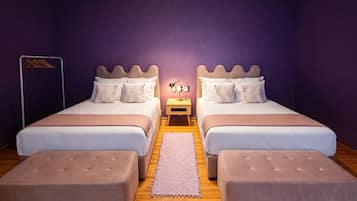 Deluxe Quadruple Room | Egyptian cotton sheets, premium bedding, in-room safe, blackout drapes