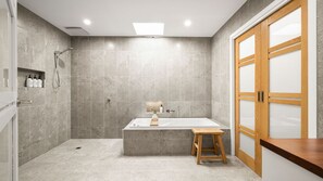 Shower, hair dryer - Hideaway House Bright (Bright)