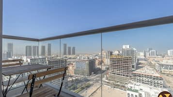 Luxury Apartment, Balcony, City View | Balcony view